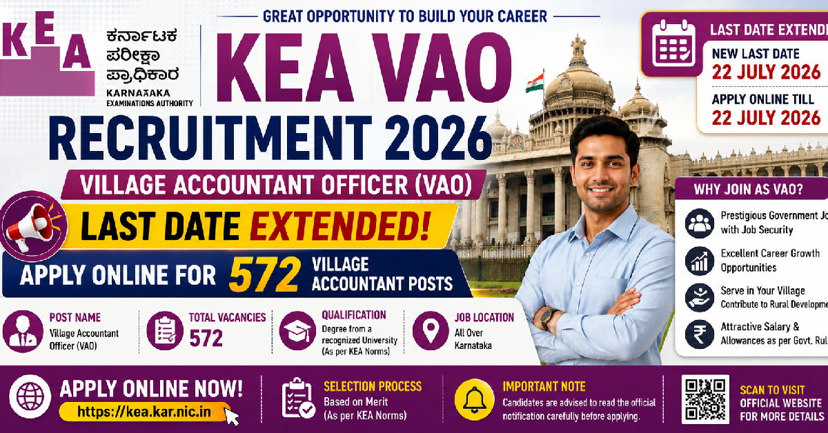 Karnataka VAO Recruitment 2026